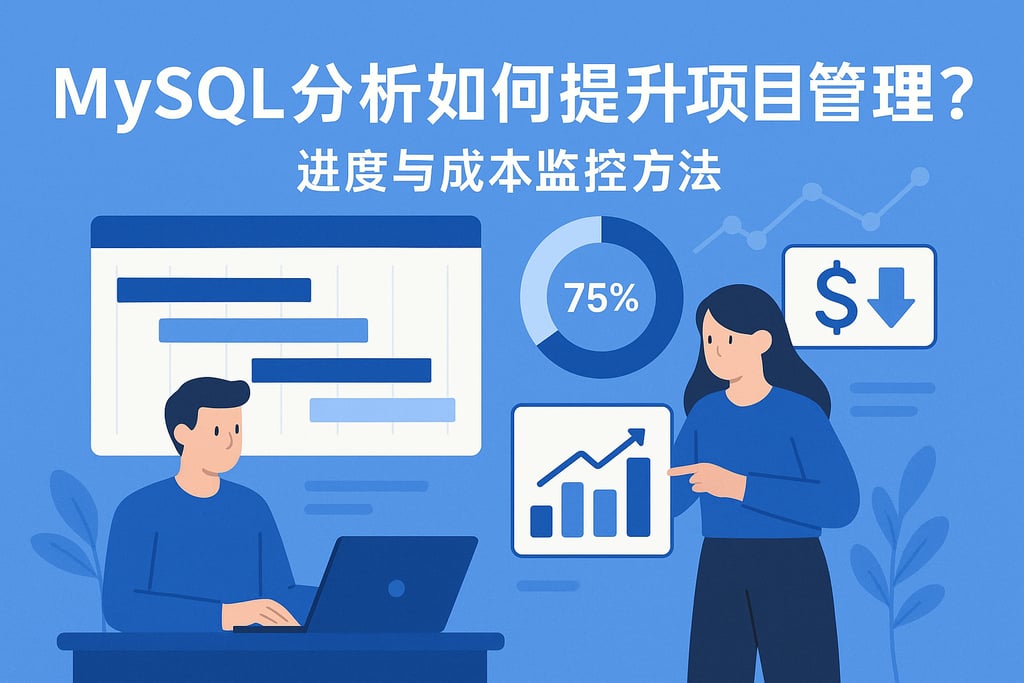 mysql分析如何提升项目管理？进度与成本监控方法
