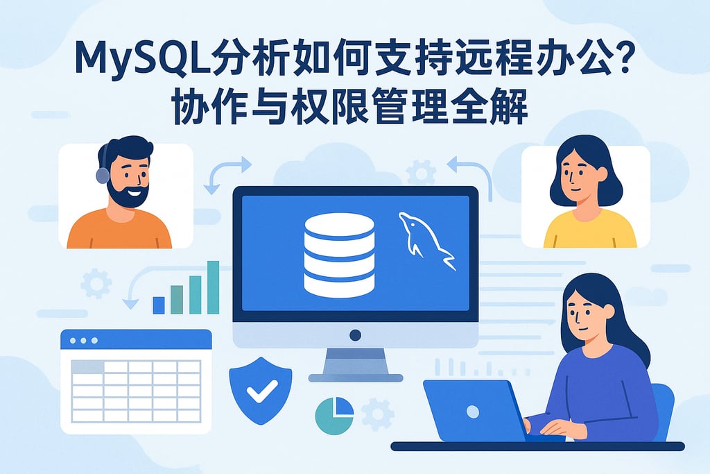 mysql分析如何支持远程办公？协作与权限管理全解
