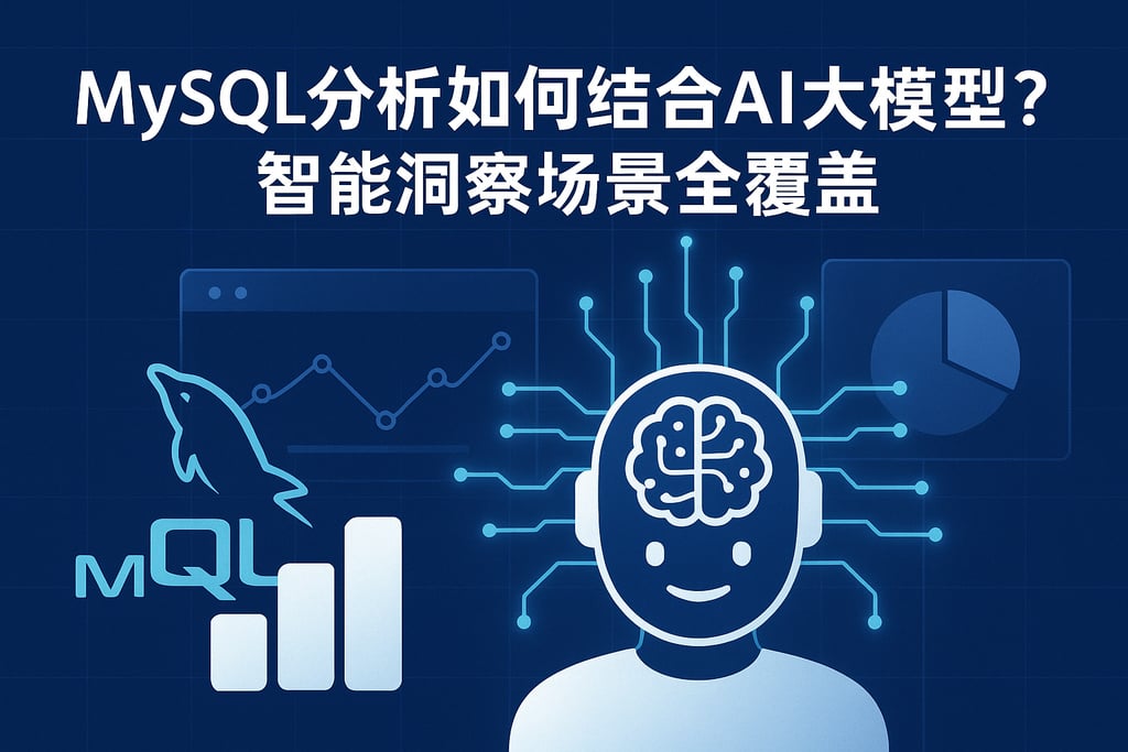 mysql分析如何结合AI大模型？智能洞察场景全覆盖
