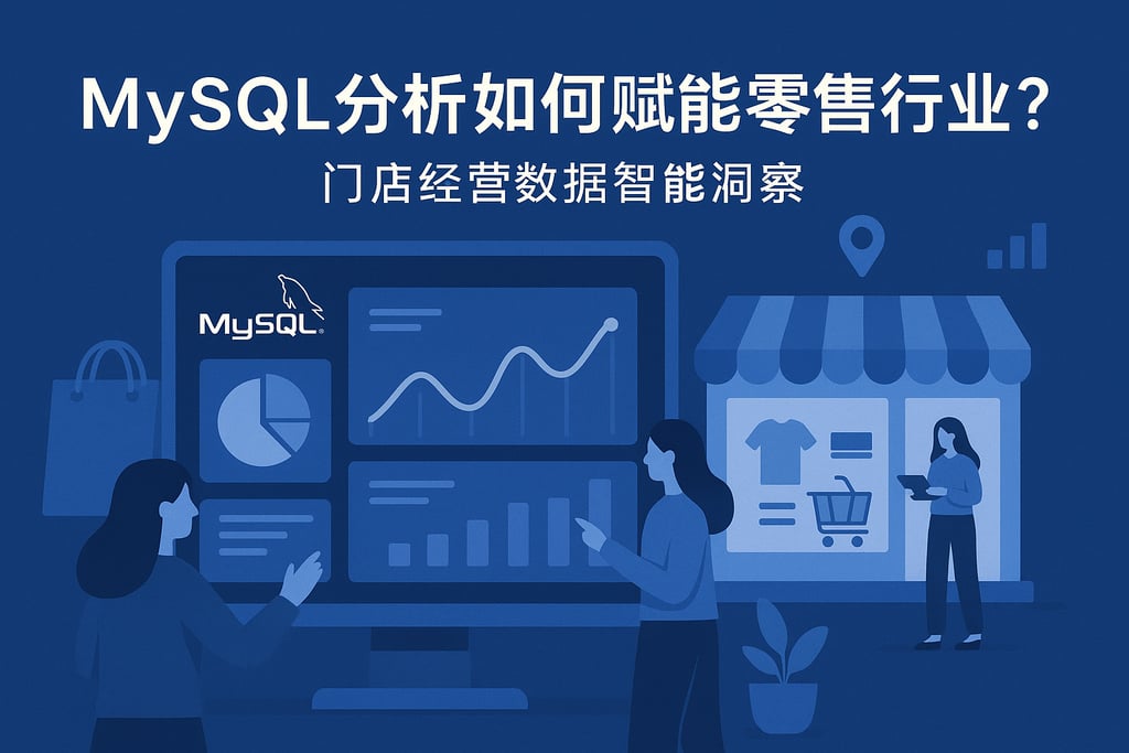 mysql分析如何赋能零售行业？门店经营数据智能洞察