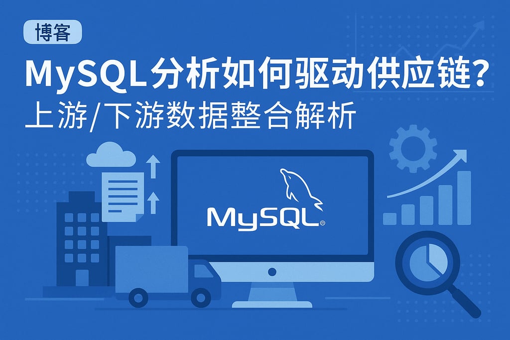 mysql分析如何驱动供应链？上下游数据整合解析