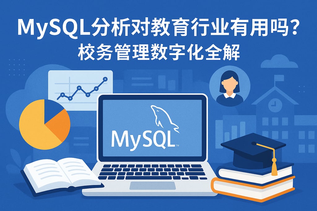 mysql分析对教育行业有用吗？校务管理数字化全解