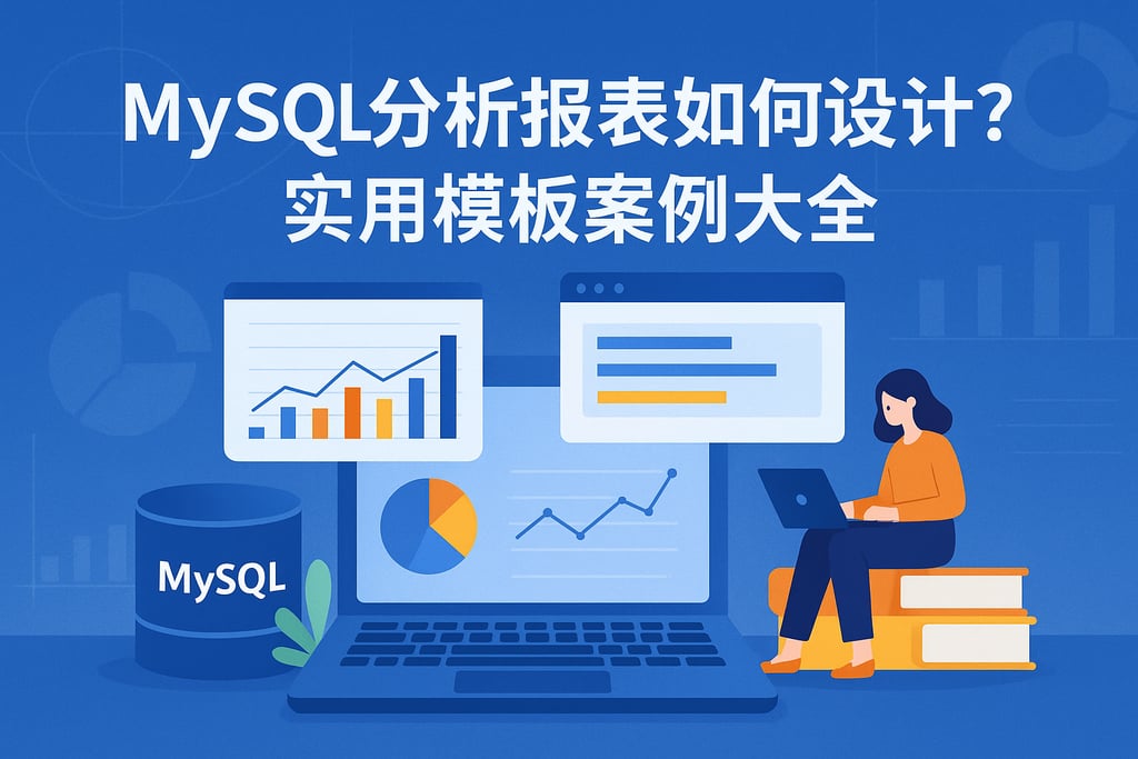 mysql分析报表如何设计？实用模板案例大全