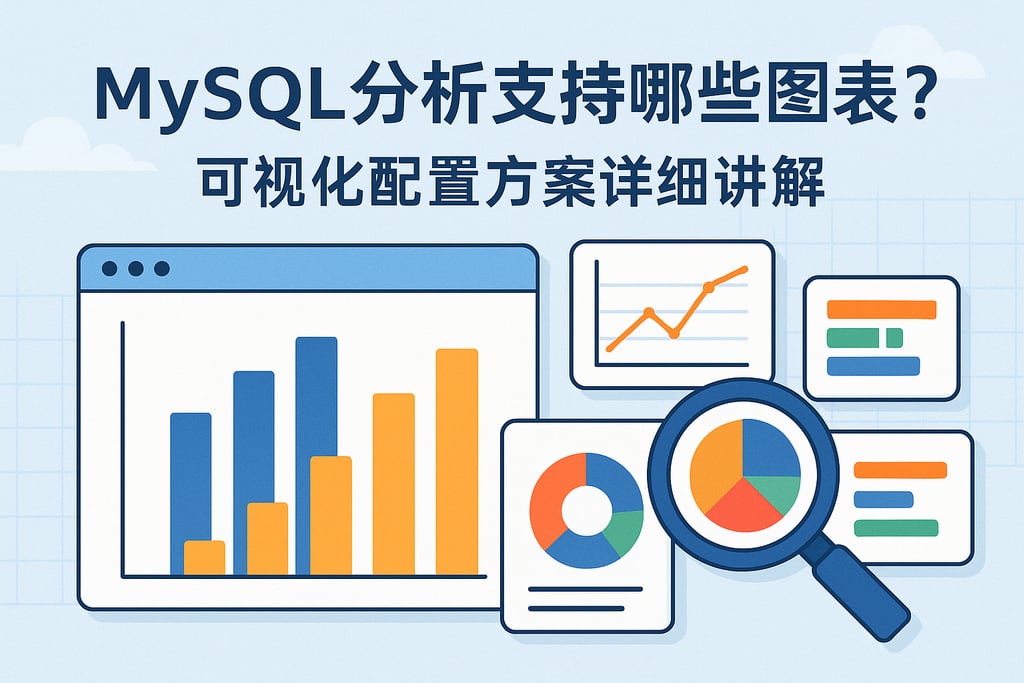 mysql分析支持哪些图表？可视化配置方案详细讲解