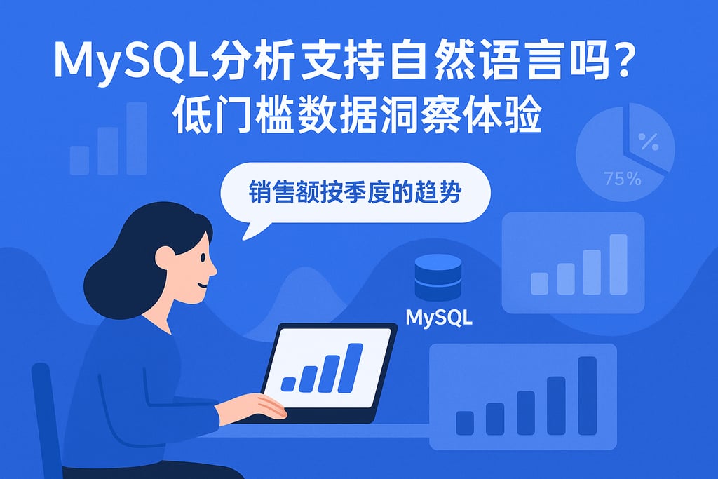 mysql分析支持自然语言吗？低门槛数据洞察体验