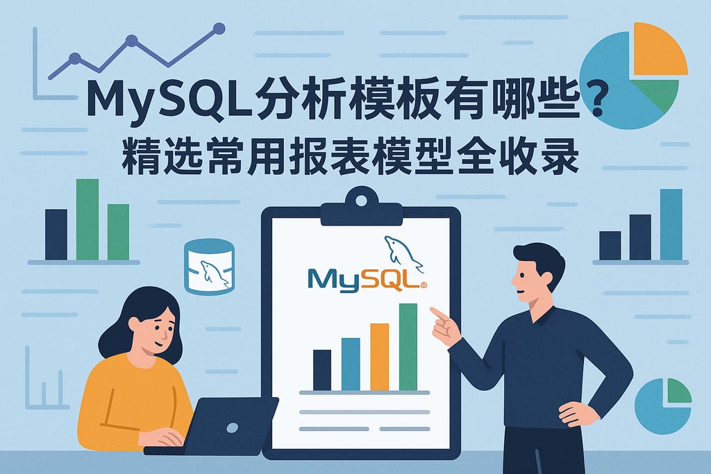 mysql分析模板有哪些？精选常用报表模型全收录