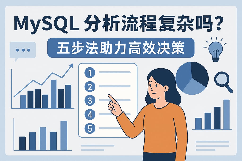 mysql分析流程复杂吗？五步法助力高效决策