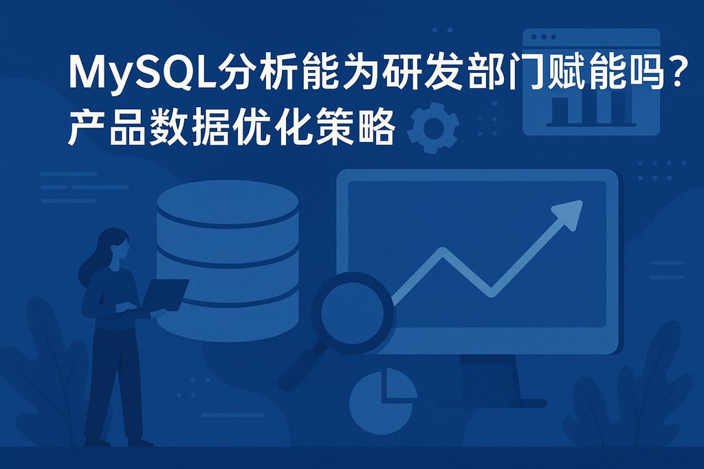 mysql分析能为研发部门赋能吗？产品数据优化策略