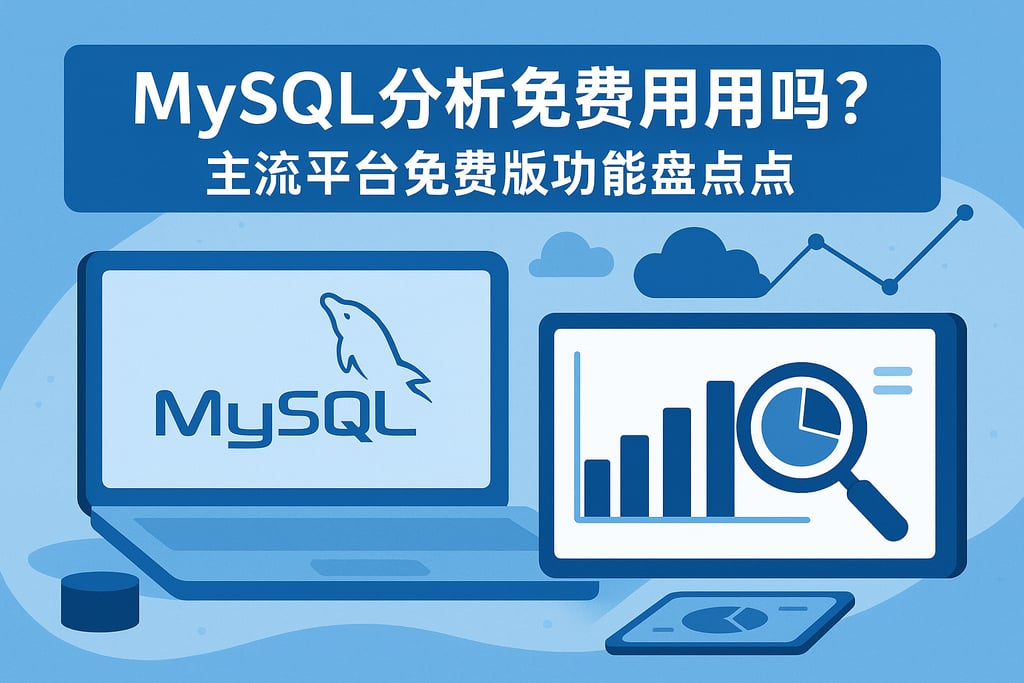 mysql分析能免费用吗？主流平台免费版功能盘点