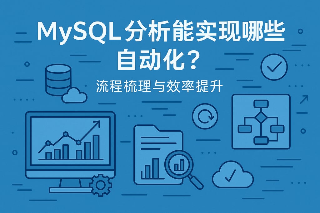 mysql分析能实现哪些自动化？流程梳理与效率提升
