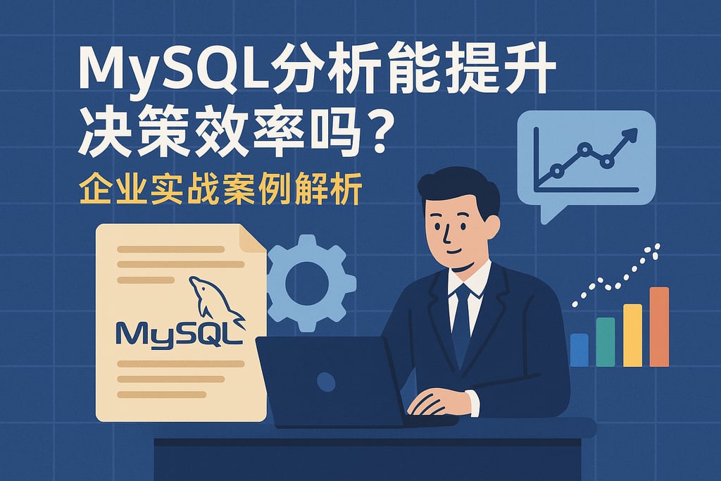 mysql分析能提升决策效率吗？企业实战案例解析