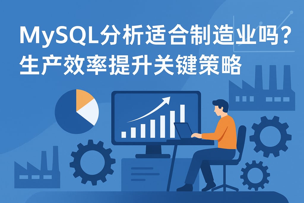 mysql分析适合制造业吗？生产效率提升关键策略