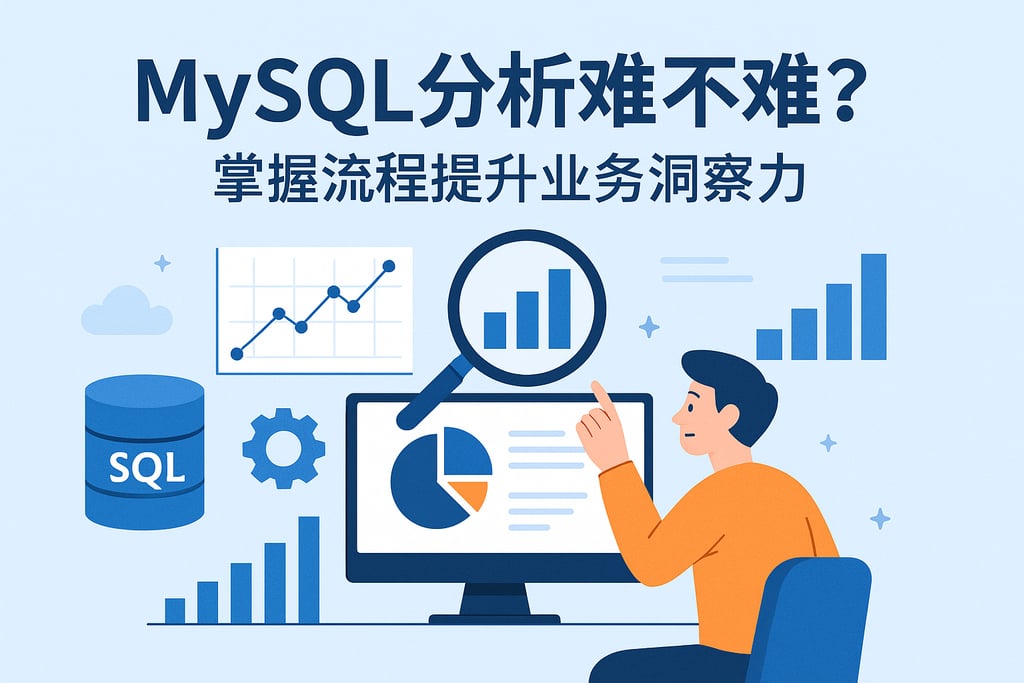 mysql分析难不难？掌握流程提升业务洞察力