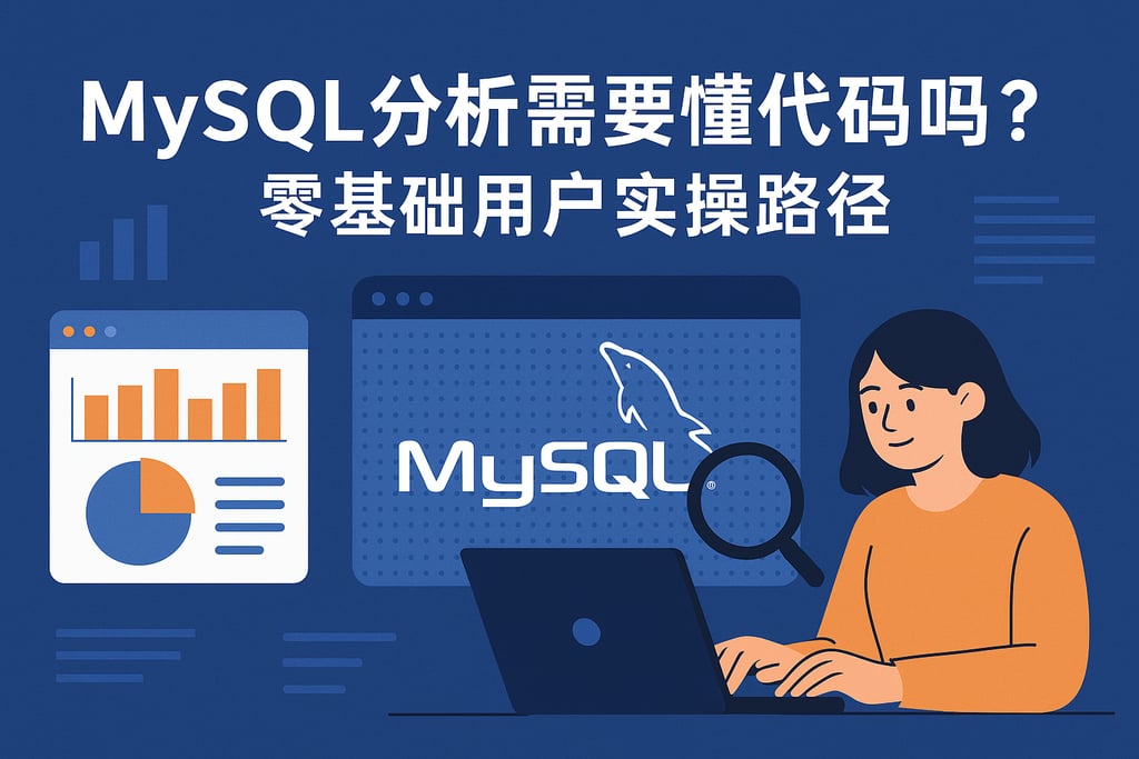 mysql分析需要懂代码吗？零基础用户实操路径