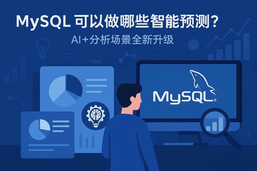 mysql可以做哪些智能预测？AI+分析场景全新升级
