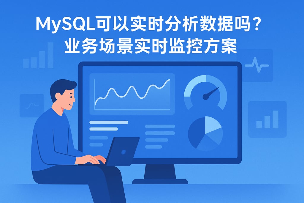 mysql可以实时分析数据吗？业务场景实时监控方案