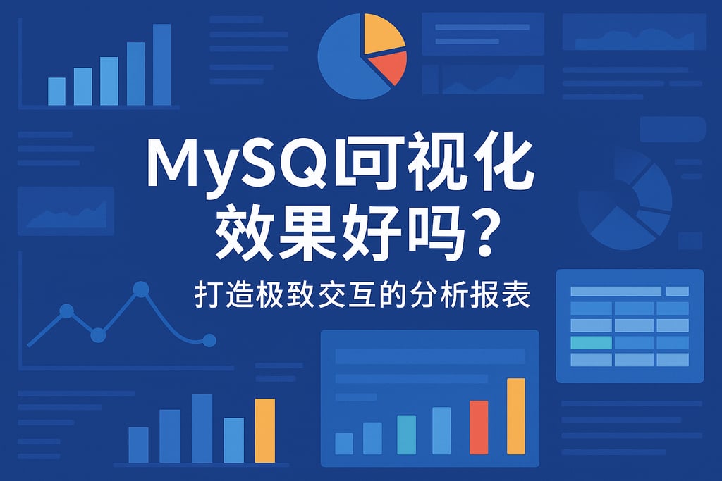 mysql可视化效果好吗？打造极致交互的分析报表