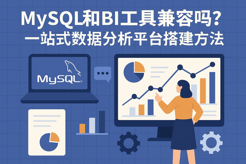 mysql和BI工具兼容吗？一站式数据分析平台搭建方法