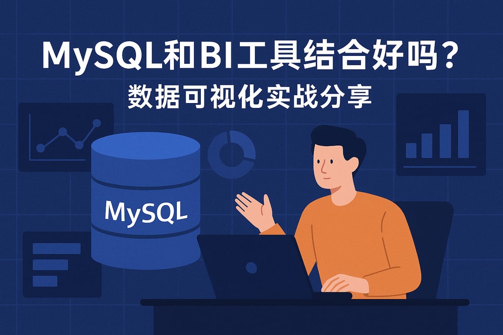 mysql和BI工具结合好吗？数据可视化实战分享