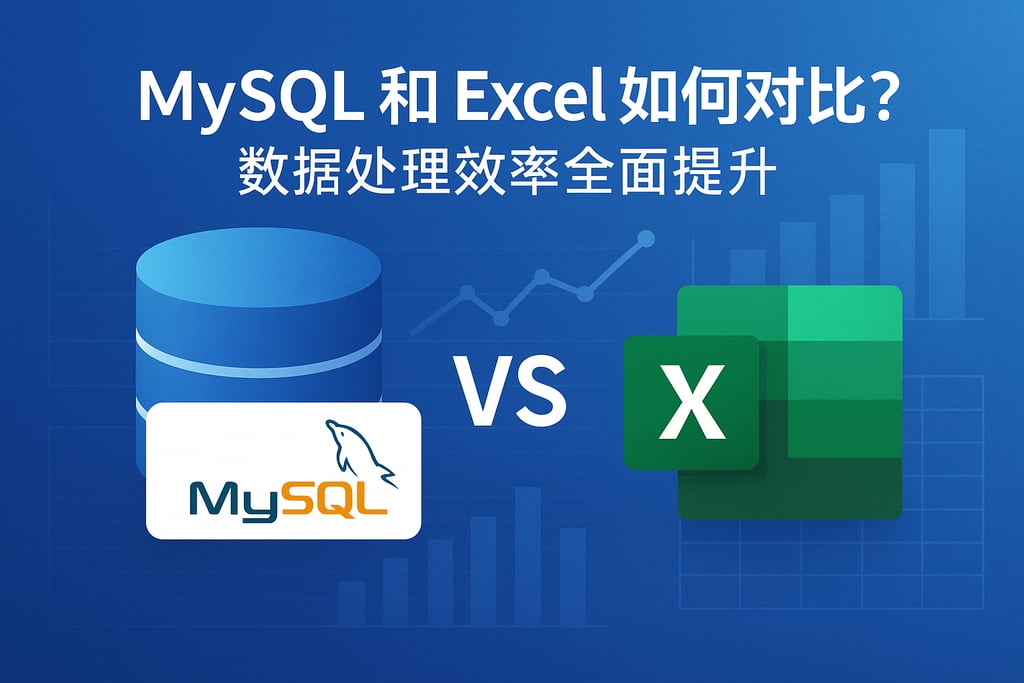 mysql和Excel如何对比？数据处理效率全面提升