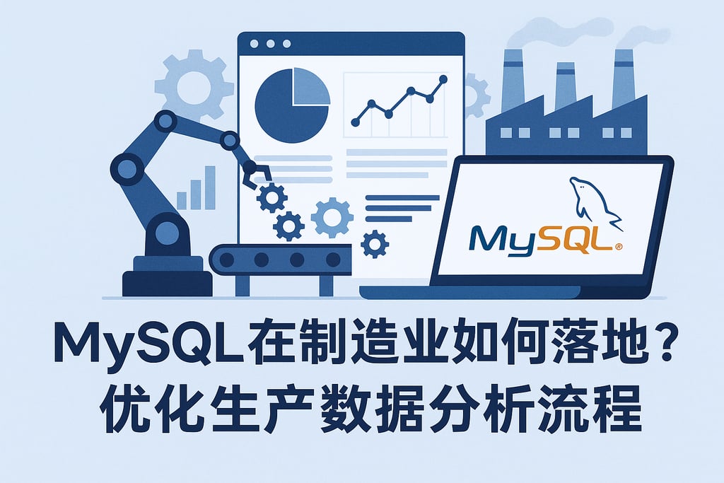 mysql在制造业如何落地？优化生产数据分析流程