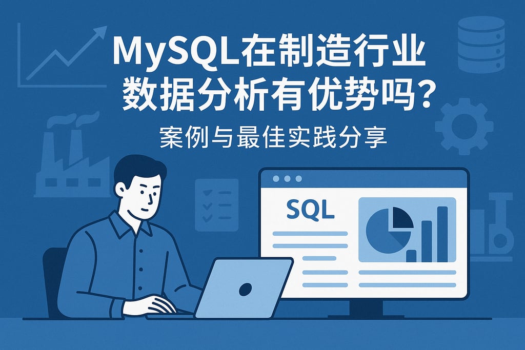 mysql在制造行业数据分析有优势吗？案例与最佳实践分享