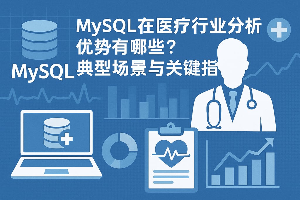 mysql在医疗行业分析优势有哪些？典型场景与关键指标