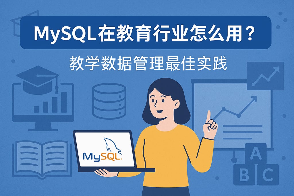 mysql在教育行业怎么用？教学数据管理最佳实践