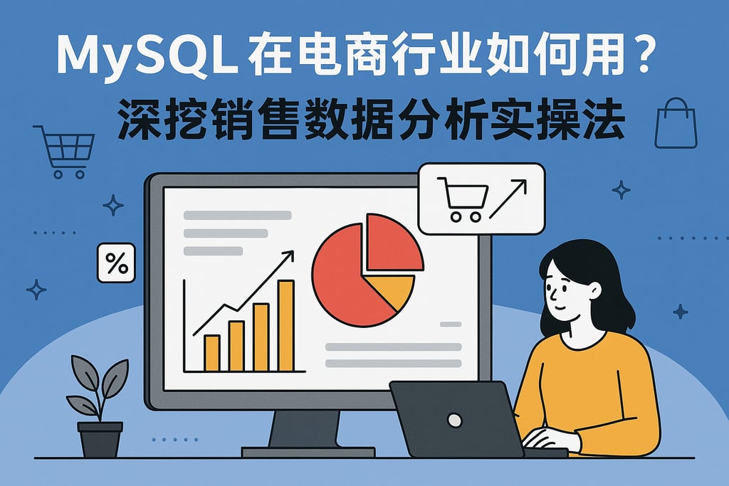 mysql在电商行业如何用？深挖销售数据分析实操法