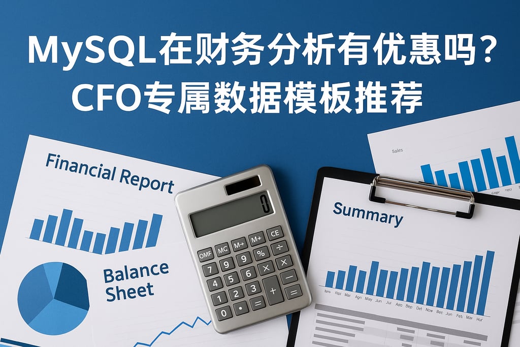 mysql在财务分析有优势吗？CFO专属数据模板推荐