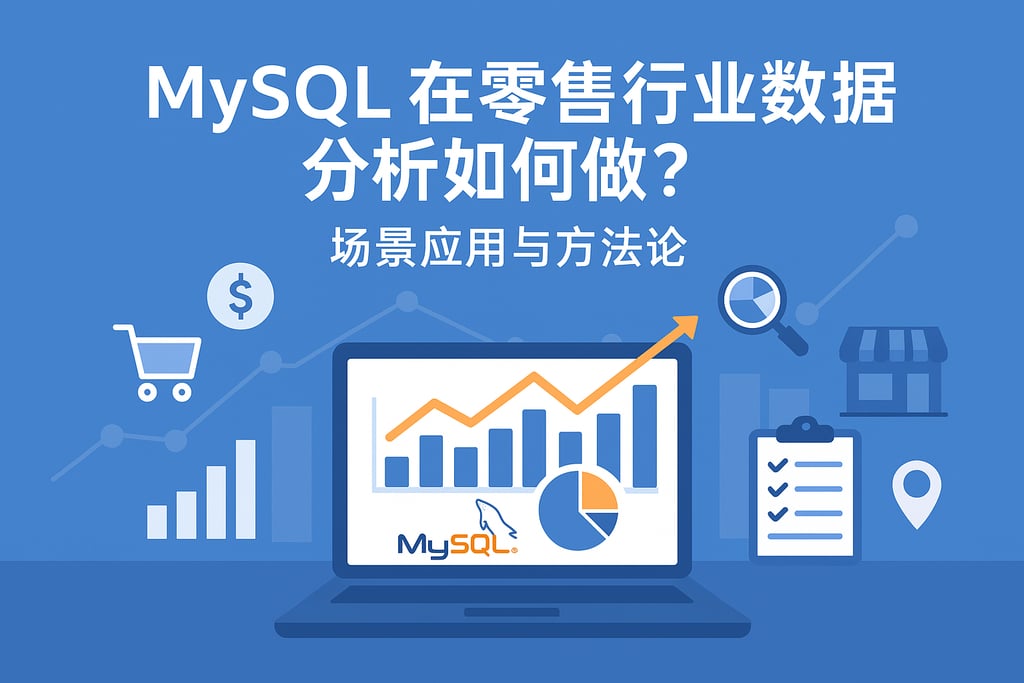 mysql在零售行业数据分析如何做？场景应用与方法论