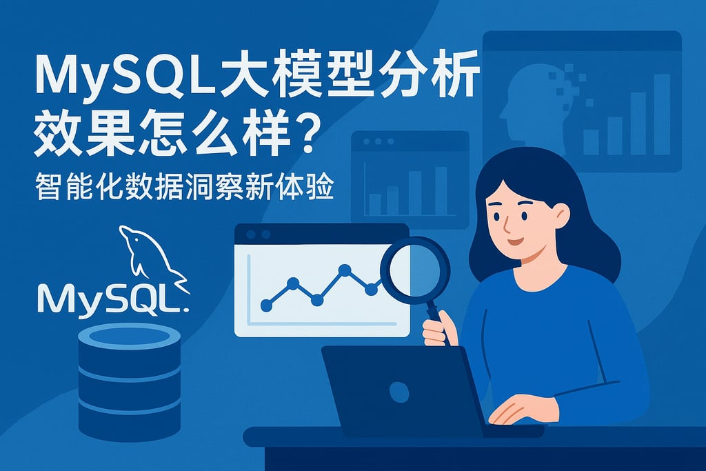mysql大模型分析效果怎么样？智能化数据洞察新体验