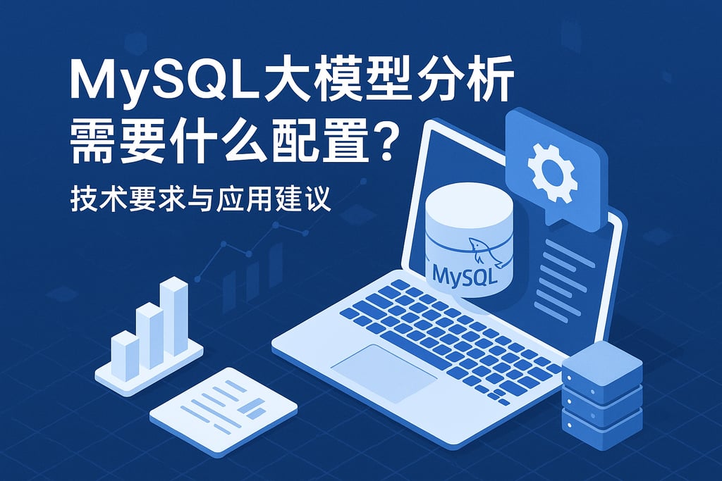mysql大模型分析需要什么配置？技术要求与应用建议