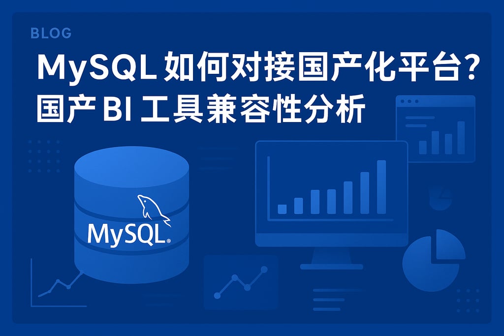 mysql如何对接国产化平台？国产BI工具兼容性分析