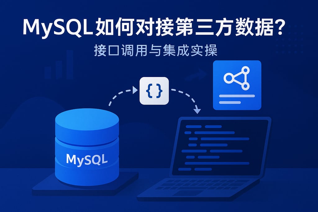 mysql如何对接第三方数据？接口调用与集成实操