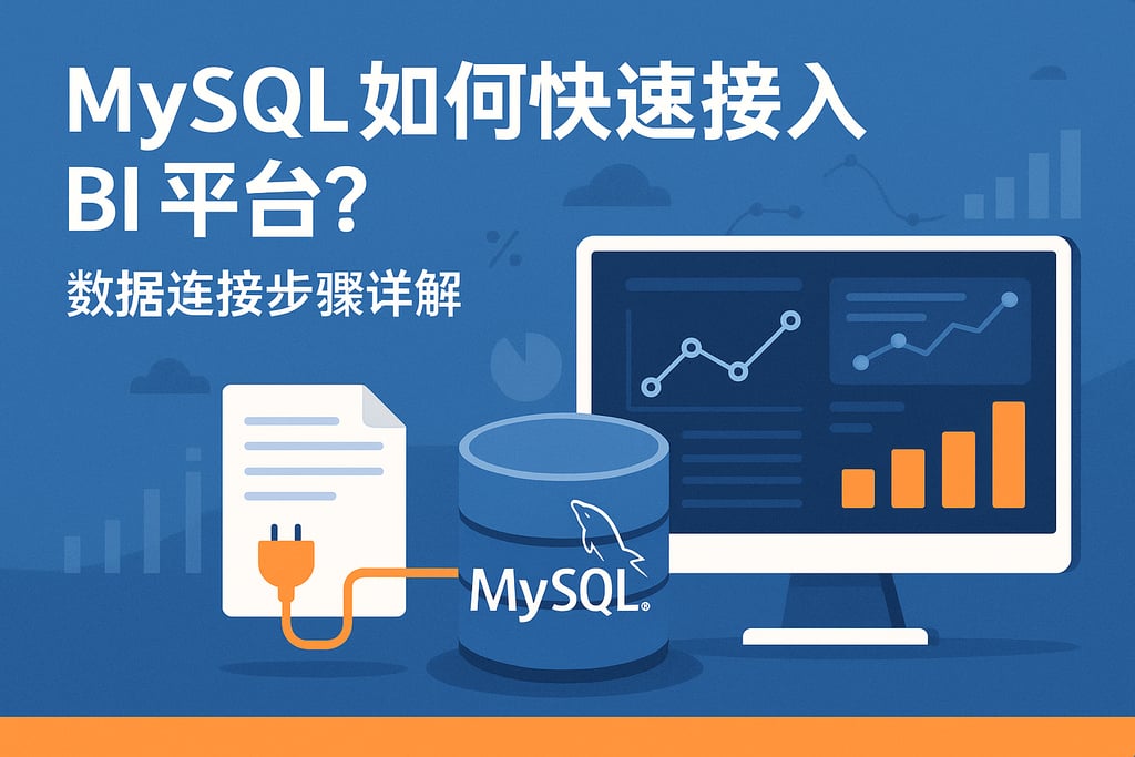 mysql如何快速接入BI平台？数据连接步骤详解