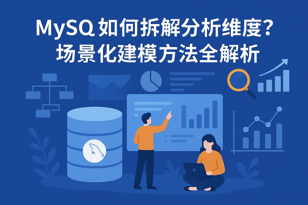 mysql如何拆解分析维度？场景化建模方法全解析