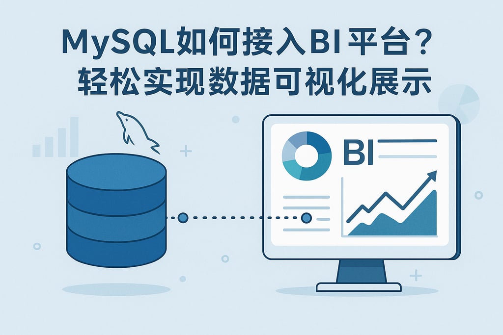 mysql如何接入BI平台？轻松实现数据可视化展示