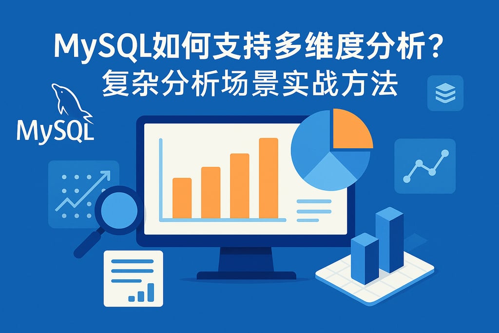 mysql如何支持多维度分析？复杂分析场景实战方法