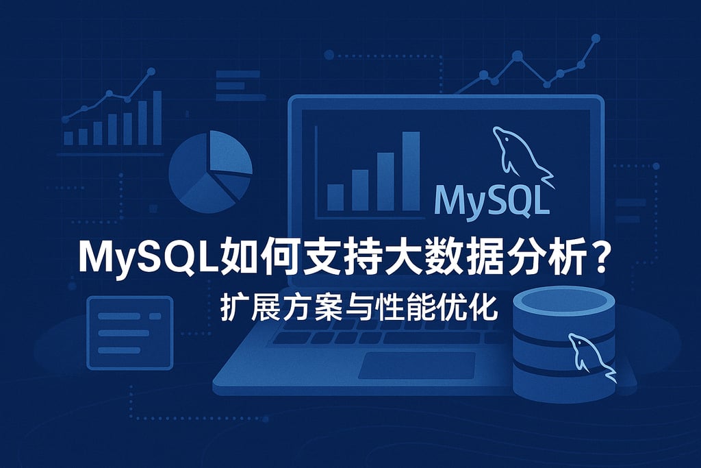 mysql如何支持大数据分析？扩展方案与性能优化