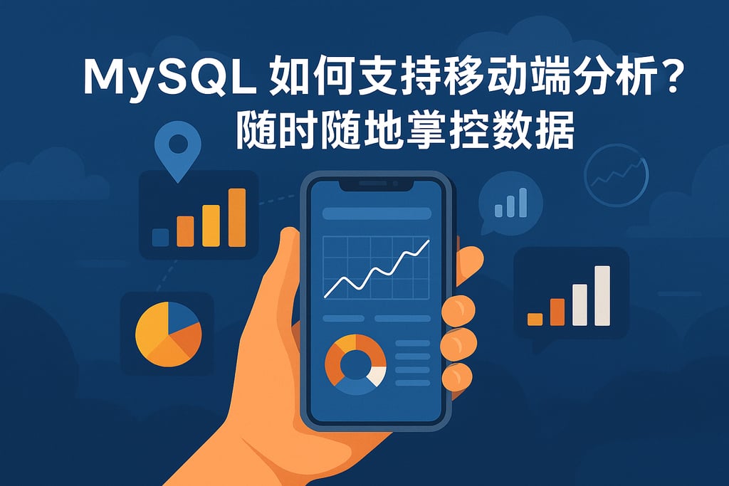 mysql如何支持移动端分析？随时随地掌控数据