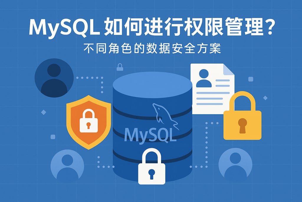 mysql如何进行权限管理？不同角色的数据安全方案