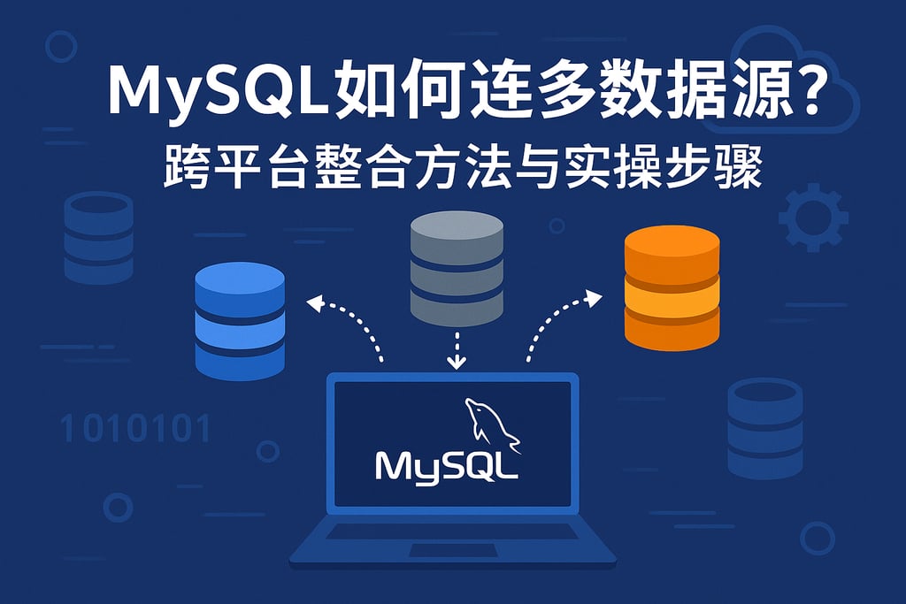 mysql如何连接多数据源？跨平台整合方法与实操步骤