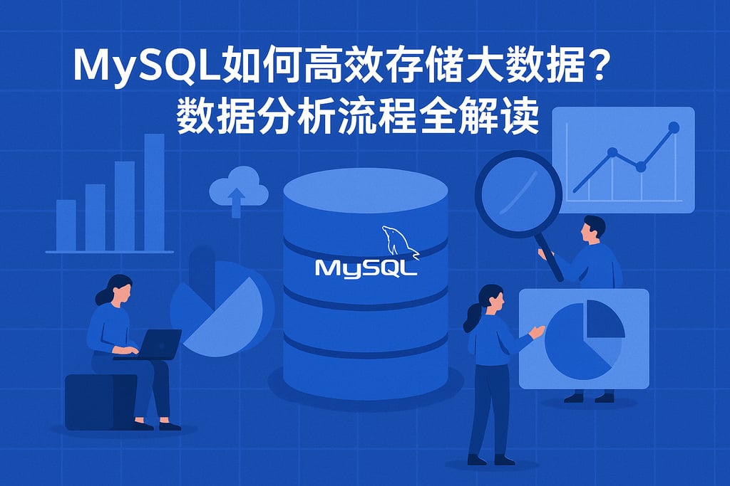 mysql如何高效存储大数据？数据分析流程全解读