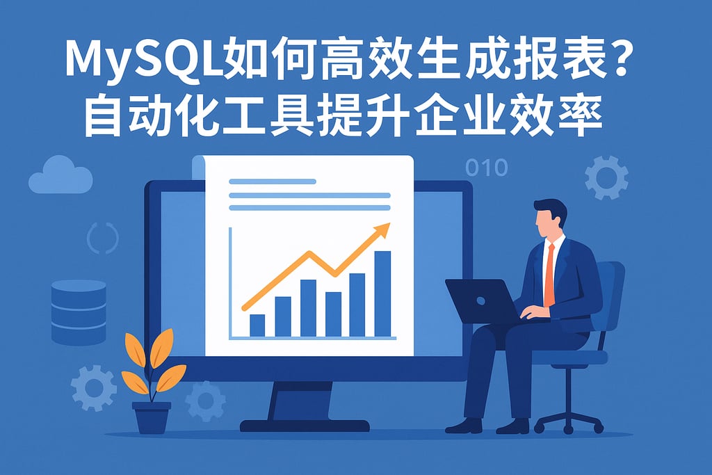 mysql如何高效生成报表？自动化工具提升企业效率