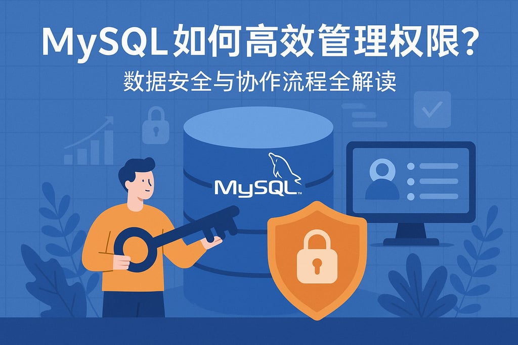 mysql如何高效管理权限？数据安全与协作流程全解读