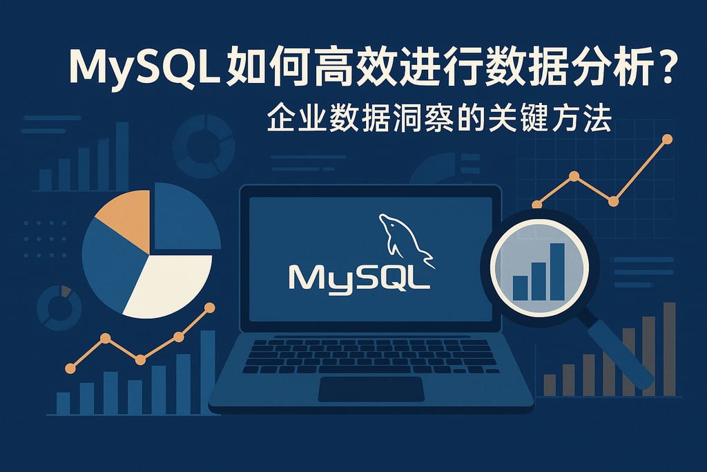 mysql如何高效进行数据分析？企业数据洞察的关键方法