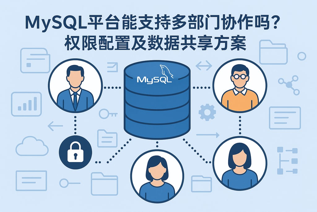 mysql平台能支持多部门协作吗？权限配置及数据共享方案