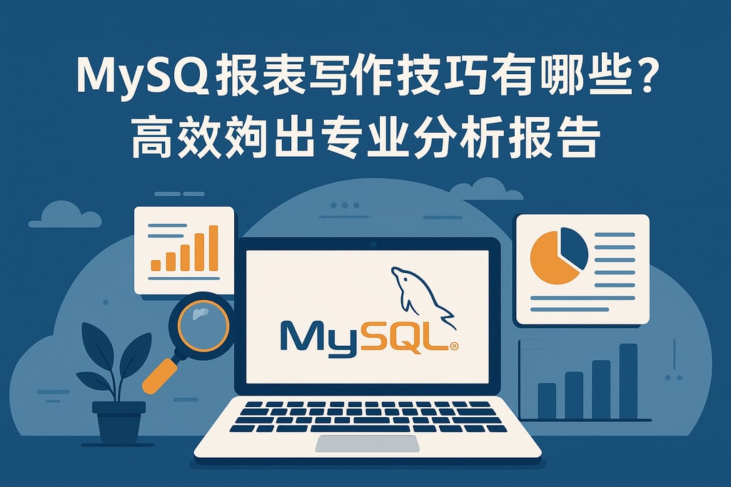 mysql报表写作技巧有哪些？高效输出专业分析报告