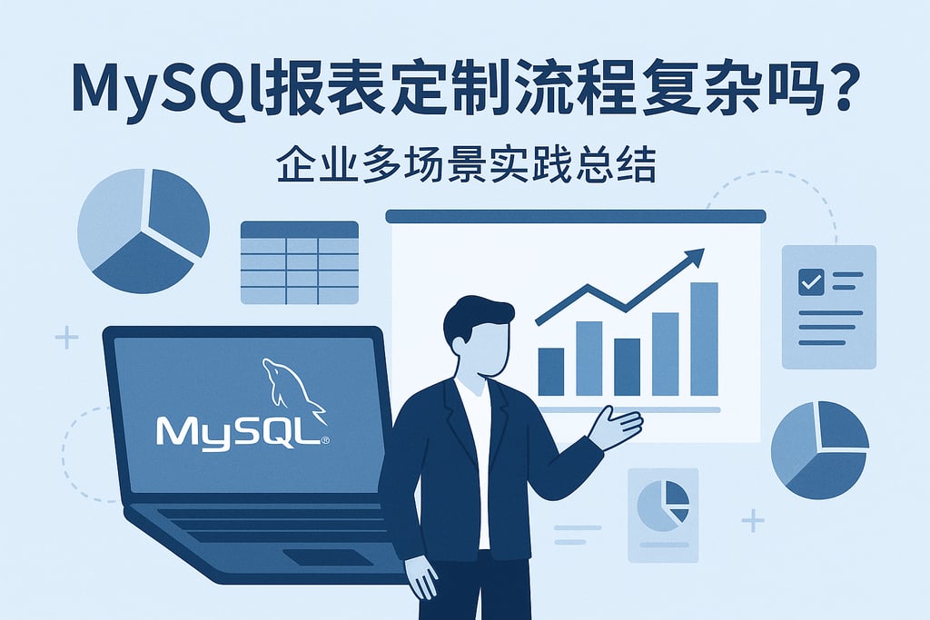 mysql报表定制流程复杂吗？企业多场景实践总结